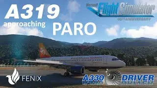 Flying the Airbus A319 into PARO | Real Airbus Pilot