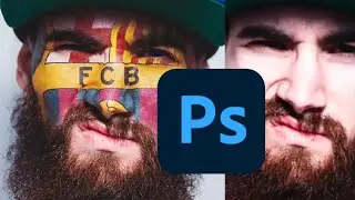 Photoshop tutorial :FACE PAINT! how paint graphics onto face