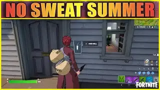 Ring doorbells until they break [3] | No Sweat Summer Quests Fortnite