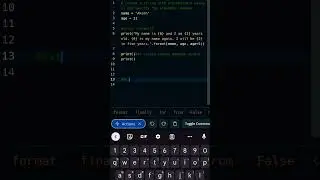 f-string , .format() in python 