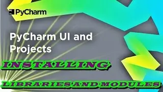 PYCHARM PART 2(HOW TO INSTALL PYTHON MODULES/PACKAGES/LIBRARIES IN PYCHARM)