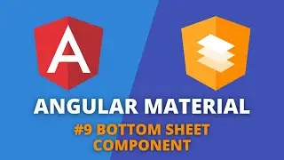 Angular Material #9 - Bottom Sheet Component
