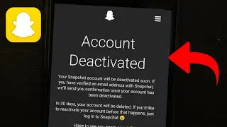 How To Delete/Deactivate Snapchat Account Permanently 2024