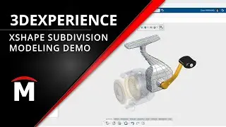 xShape Demonstration - Subdivision Modeling on the 3DEXPERIENCE Cloud