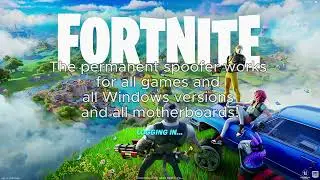 Fortnite PERMANENT SPOOFER to UNBAN your pc for LIFE ( Hwid vpn error kick fix ) - 2024 - OG