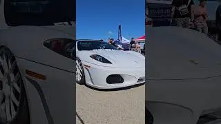 Insane White On White Ferrari 360 Modena Lowered !