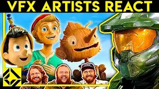 VFX Artists React 92: Pinocchio vs. Pinocchio, Halo Live Action