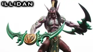 NECA ILLIDAN Heroes of the Storm Figure Review