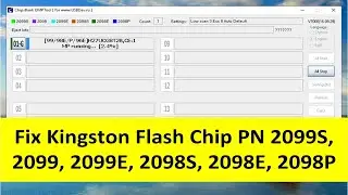 How to Fix Kingston DataTraveler 101, Flash Chip PN 2099S 2099 2099E 2098S 2098E 2098P
