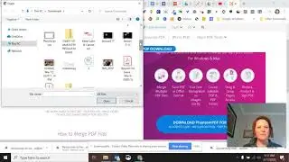 Using a Free online PDF Merging Tool from Foxit