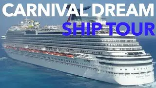 Carnival Dream - Full Walkthrough - Cruise Ship Tour - Carnival Cruise Lines