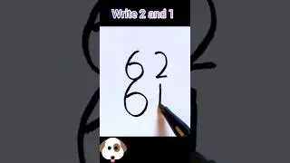 drawing a dog using numbers and letters 