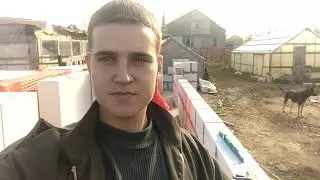 Постройка сарая часть 3.