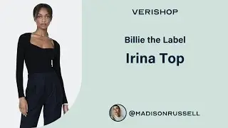 Billie the Label Irina Top Review