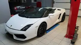 Lamborghini Gallardo обзор из автосервиса.
