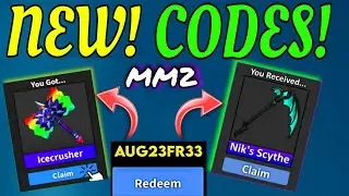 New ⚡ MM2 Codes 2023 - Roblox Murder Mystery 2 Codes For 2023