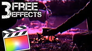 3 FREE Effects In Final Cut Pro X No Plugins