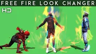 Free Fire Look Changer Green Screen | FF Green Screen Video No Copyright issue by @No_Rules_YT_