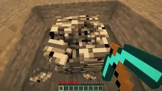 Mining Bedrock in Minecraft With Realistic Physics...