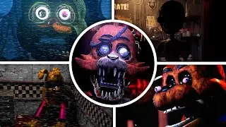 Five Nights at Freddys: Plus - ALL RARE Scenes & Secrets and Easter Eggs (Showcase)