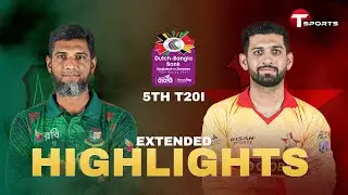 Extended Highlights | Bangladesh vs Zimbabwe | 5th T20i | T Sports