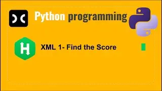 XML1 - Find the score | HackerRank | Python