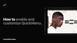 How to enable and customize QuickMenu in Procreate