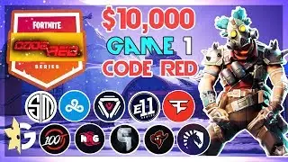 $10,000 🥊CodeRed Duo Tournament🥊 Game 1 (Fortnite)