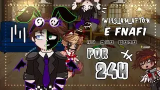 William Afton e Fnaf1 em uma sala por 24h - Parte 1/? - Fnaf - Minha AU