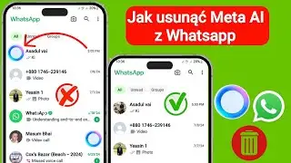 Jak usunąć Meta AI z Whatsapp 2024 | Usuń czat WhatsApp Meta Ai | Whatsapp Meta Ai Usuń