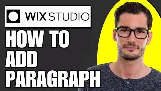 How to Add Paragraph in Wix Studio (Full Guide)