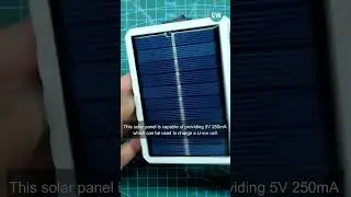 Solar Power bank Reel | Project by Arnov Sharma