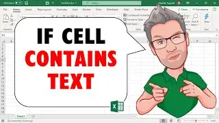 How to Test IF Cell CONTAINS TEXT - Excel Tutorial