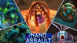 Nano Assault (3DS) - All Bosses