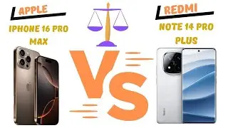 Apple iphone 16 pro max Vs Redmi Note 14 Pro+  || Which is Best in 2024?
