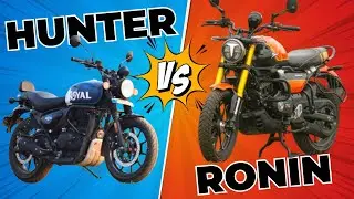 Royal Enfield Hunter 350 vs TVS Ronin Comparison Review |All that you need to know| Autofacts_Bharat