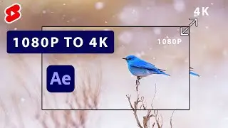 How to upscale 1080P video to 4k in Premiere Pro CC | 