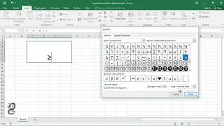 How to type Greater Than or Equal  Symbol in Excel