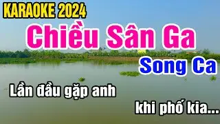 Chiều Sân Ga Karaoke Song Ca Nhạc Sống gia huy beat