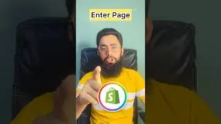 Click ENTER #shopify #homepage