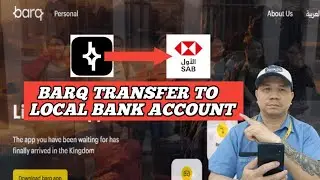 How To Bank Transfer From Barq To Local Bank Account Using IBAN Account