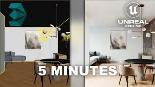 UE5 Archviz Datasmith Solution In Just 5 minutes | Lumen Simple Guide