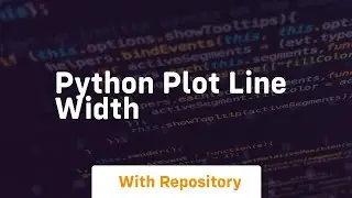 python plot line width