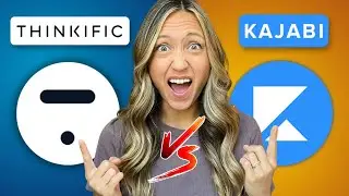 Kajabi vs. Thinkific: Which Online Course Software is BEST for You?!