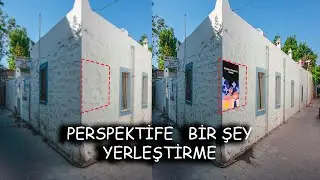 Photoshop'ta Perspektife Bir Şey Yerleştirme | How to Place Anything in Perspective in Photoshop