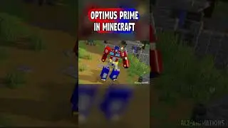 Optimus Prime in Minecraft