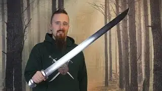 My first impression of the Albion Berserkr (single edged Viking sword)