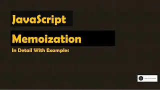 Memoization  in JavaScript - Advanced JavaScript Interview Questions