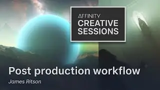 3D render post production workflow in Affinity Photo with product expert James Ritson