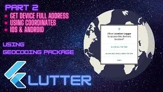 How get full address location of the device using coordinates in Flutter.